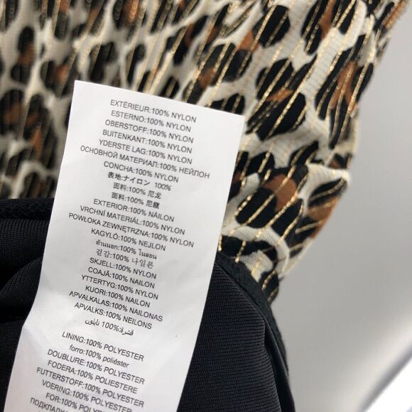 ‎MICHAEL KORS Cheetah Ruffled Print Mini Dress - Picture 6 of 9